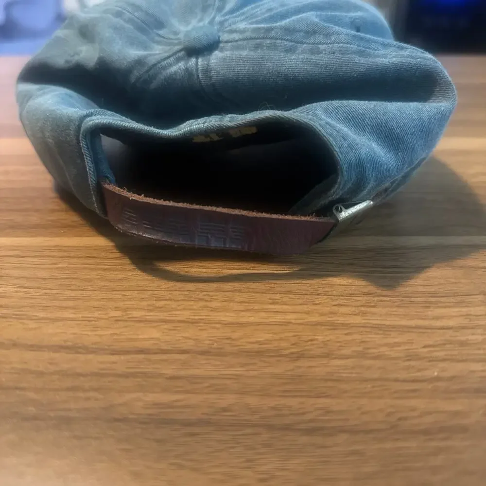 Adams Elephant vintage embroidered leather strap hat